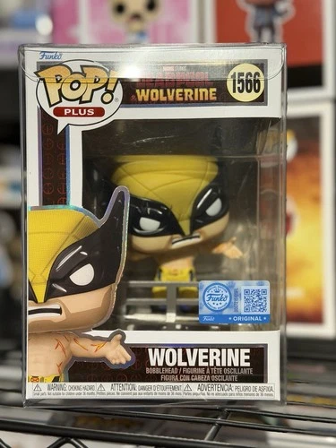 Funko Pop Plus Wolverine 1566 Time Ripper Exclusive + Protector