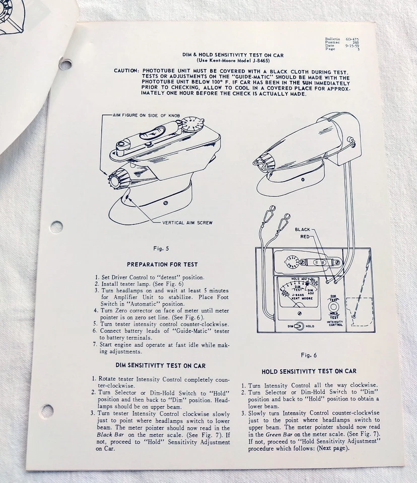 Pontiac Bonneville Catalina 1960 original GM Guide-Matic información de servicio/reparación nuevo en stock Foto 2 de 4
