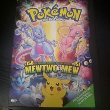 Pok mon The First Movie - Mewtwo vs. Mew DVD 2000 Mewtwo Strikes Back