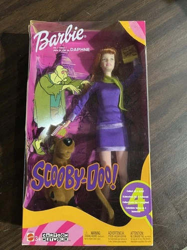Barbie as Daphne Scooby Doo Doll 2002 Mattel 55887-New In Box-Read
