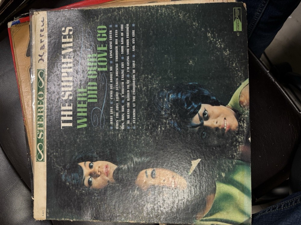 The Supremes Where Did Our Love Go 1964 Motown 621 Original Vinyl LP