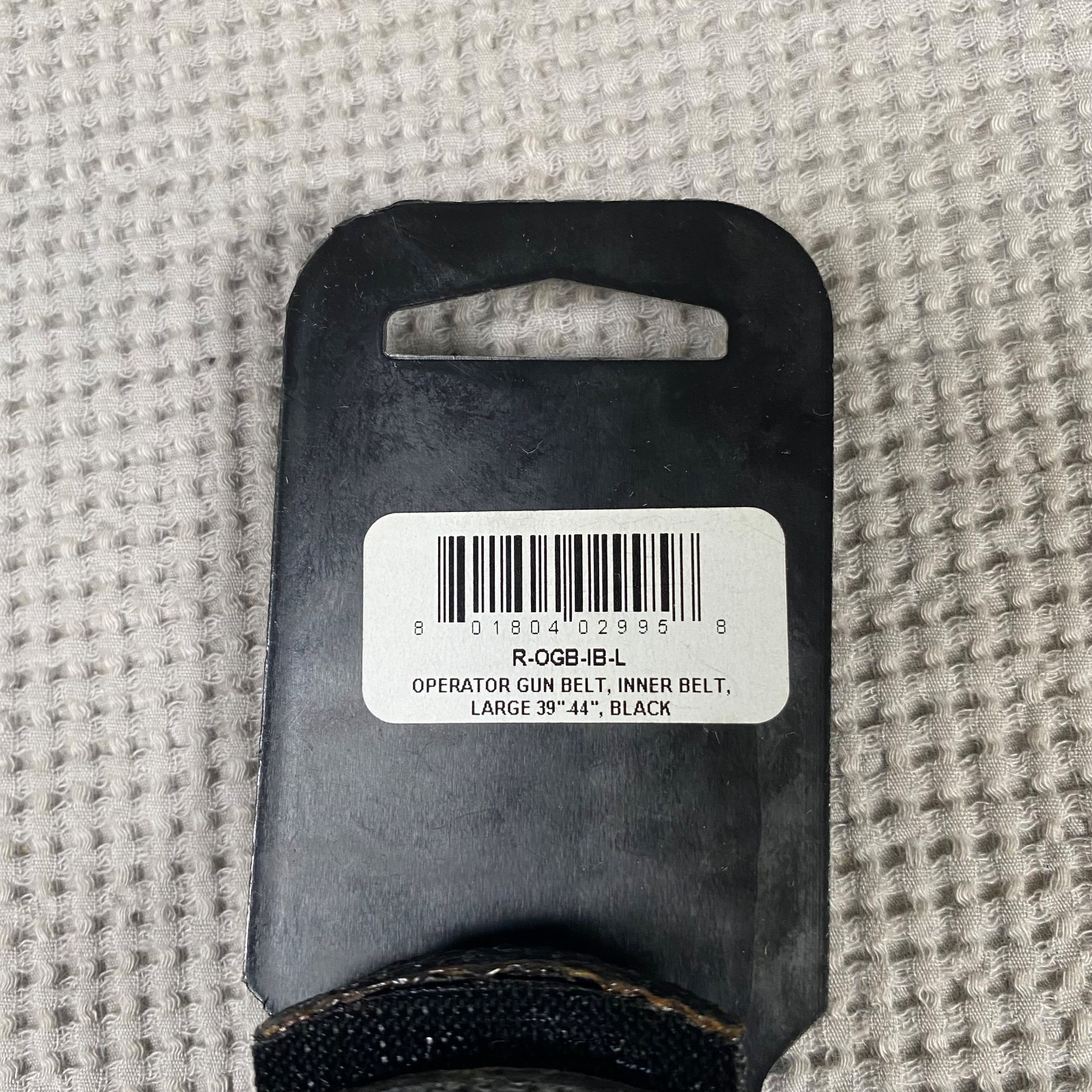 Eagle Industries Operator Gun Belt OGB Inner Belt Black - LARGE 39-44"