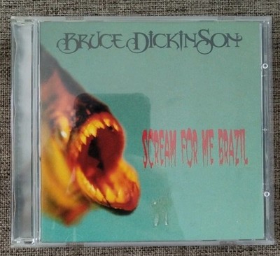 Bruce Dickinson   Scream For Me Brazil (Album CD) (noch sehr gut erhalten)