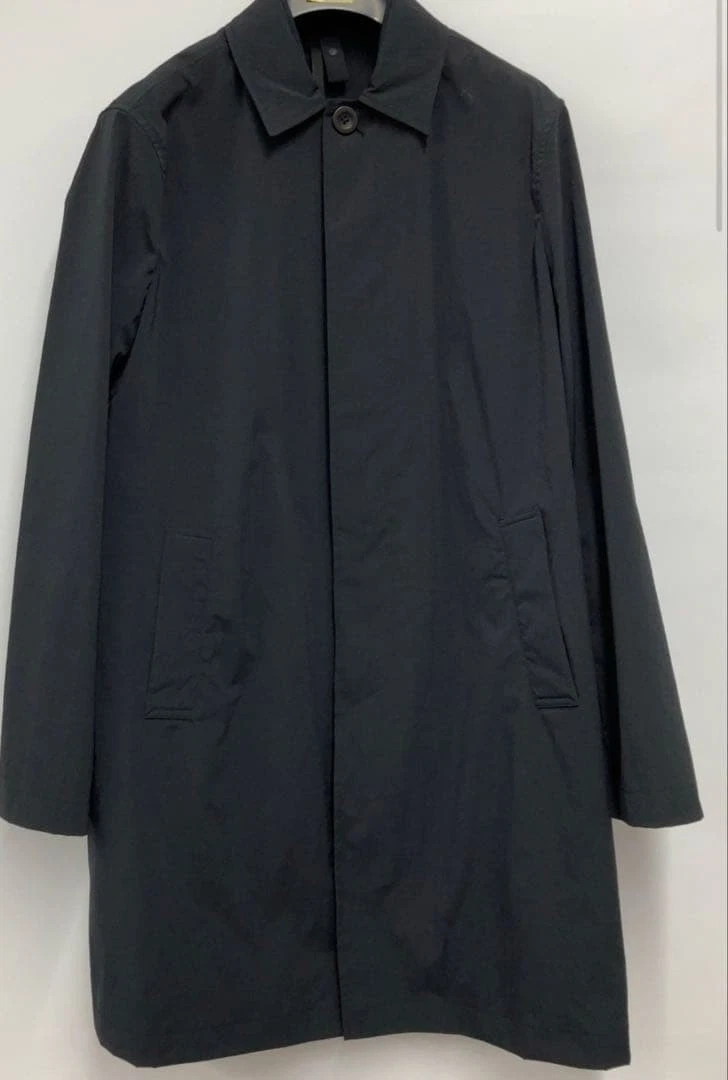MONTEDORO Packable Nylon Coat Size 50 Black Men's Jacket