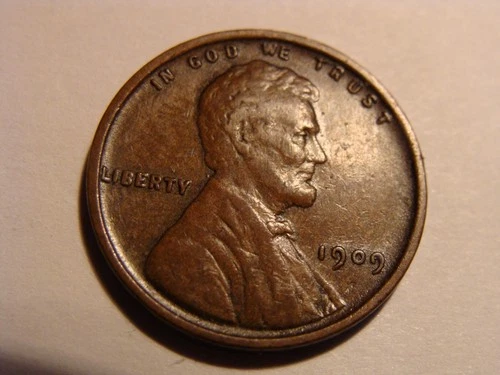 New Listing1909 VDB Lincoln Wheat Cent - nice detail!