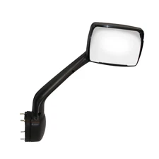 Left Chrome Hood Mirrors for Kenworth T680 10+ Peterbilt 579 587 W/Mounting Kit