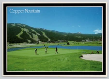 Postcard Copper Creek Golf Course Copper Mountain Resort Colorado Sandy Gutwein