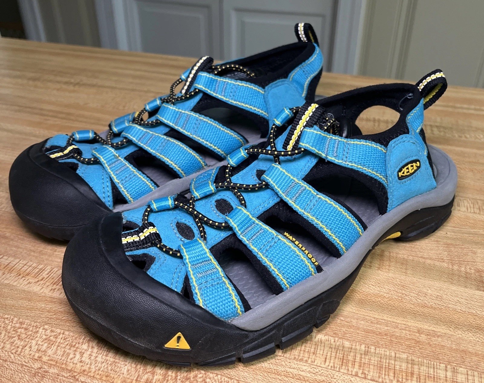 Sandali sportivi impermeabili Keen Newport H2 donna taglia 7 5 blu USA? scarpe escursionismo