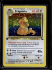 1999 Pokemon Fossil 1st Edition Dragonite #4/62