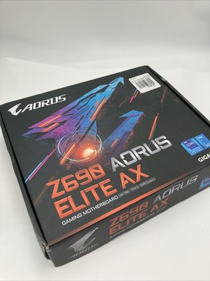 Brand New - GIGABYTE Z690 AORUS ELITE AX LGA 1700 ATX Intel Motherboard Sealed