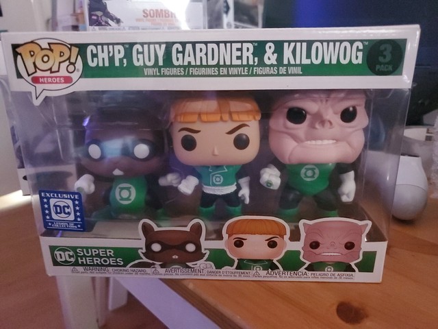 Funko Pop Green Lantern Corps 3pk Ch'p 
