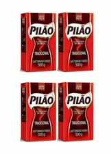 Cafe Pilão - Tradicional (Traditional) 500g each - Brazilian Coffee - Pack of 4