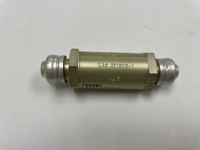 Aircraft Hydraulic Check Valve By Parker P/N 1112-598179 New