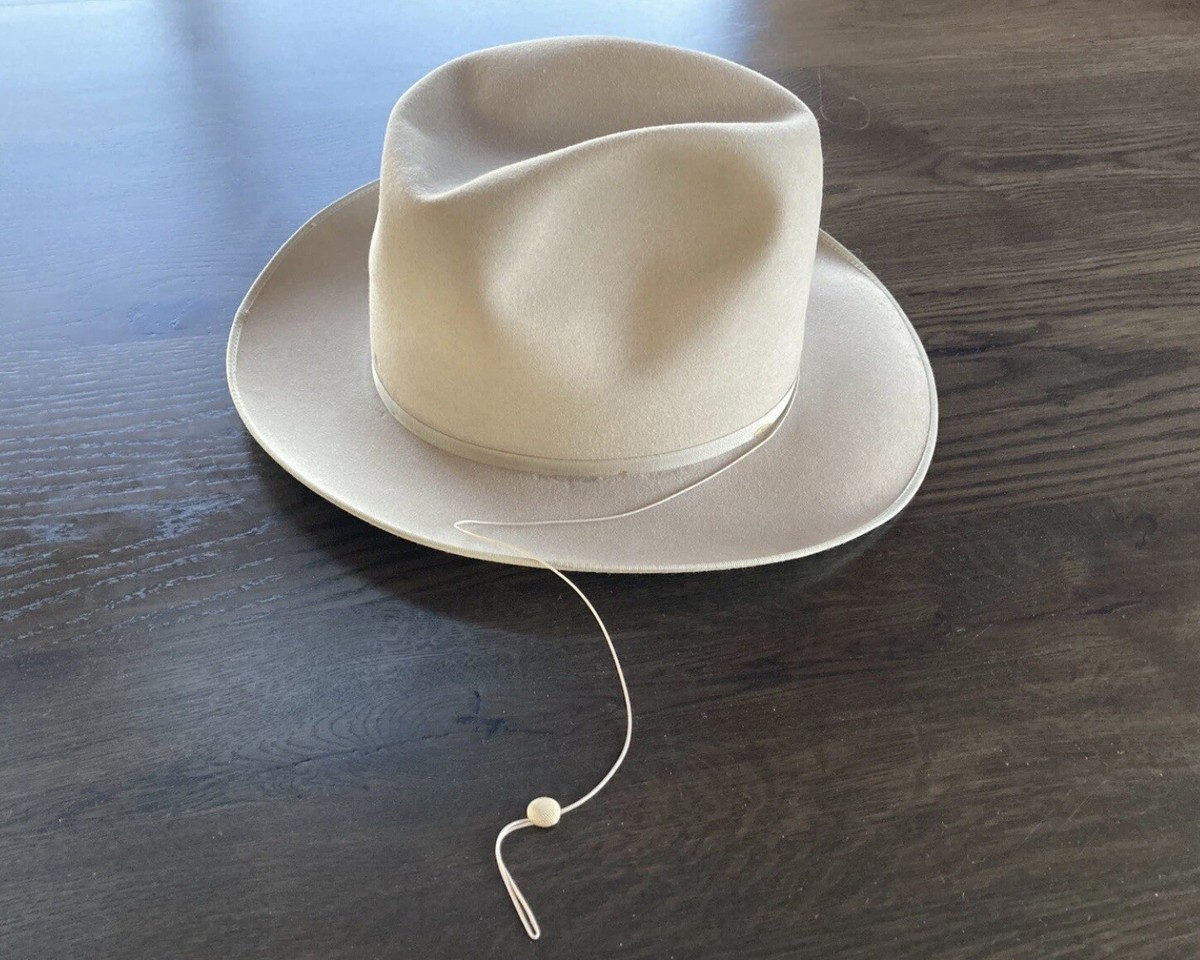 帽子 40s Vintage STETSON 3X Beaver 7 5/8 60cm Stetson 3X Beaver Limited Edition Winchester Cowboy Hat Size