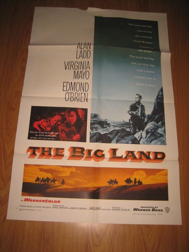 The Big Land  Original 1sh Movie Poster 