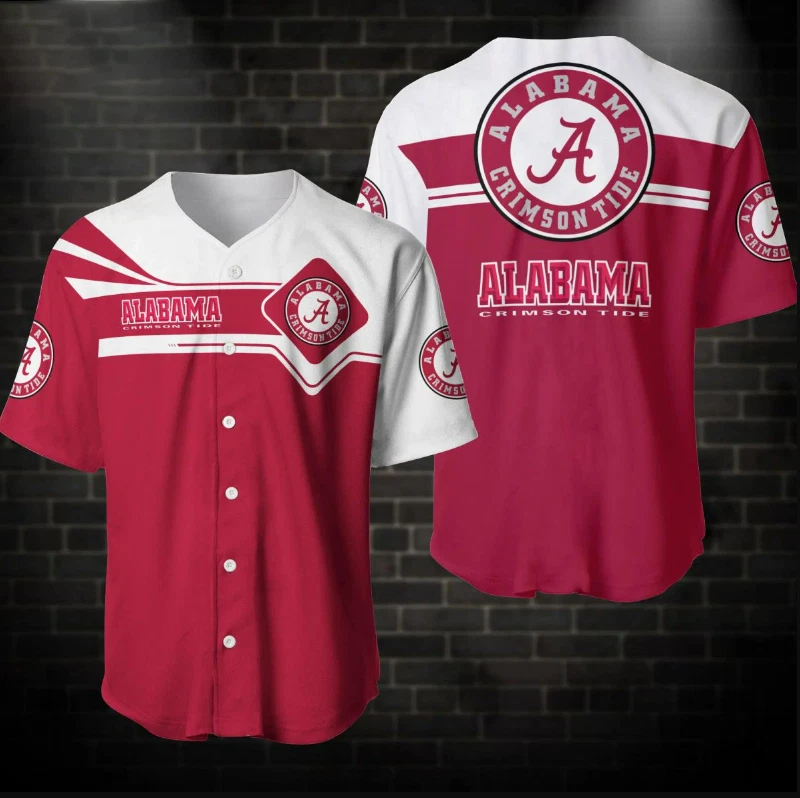 Albm CRIMSON Baseball Jersey 3D