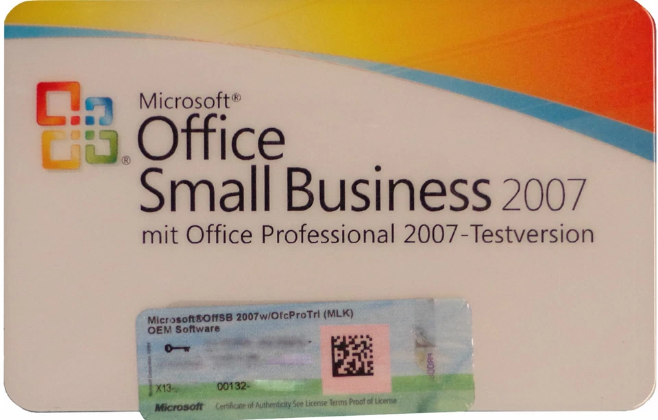 MS OFFICE 2007 Small Business | Vollversion | Dauerlizenz | MLK | 32/64bit | DE - Bild 4 von 4