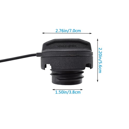 Fuel Tank Gas Cap For VW Golf Jetta Passat For Audi A4 A6 A8 1J0201550A - Picture 3 of 10