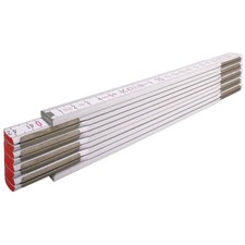 Stabila 1134 Tipo 1607 Regola 2m Legno di Faggio CM / MM Scala Durevole Pittura