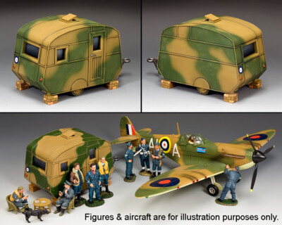 KING & COUNTRY ROYAL AIR FORCE RAF083 R.A.F. DISPERSAL CARAVAN 1940