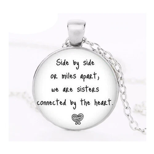 Heart on sale connected necklace