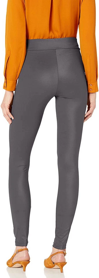 Leggings para mujer HUE Body Brillo talla S pequeños (4-6) gris adoquín Foto 3 de 4