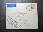1934 Nyasaland Airmail First Flight Cover FFC Blantyre to Salisbury Pilot Signed — photo 1
