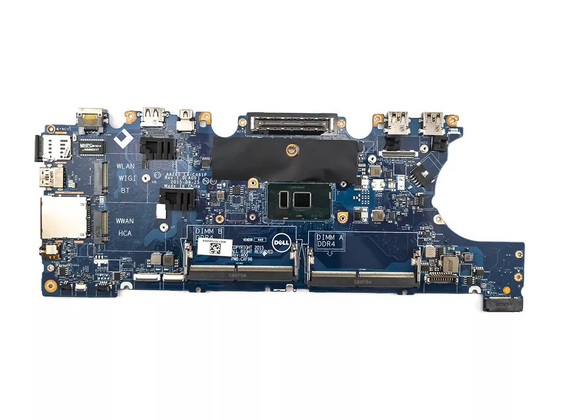 Dell Latitude E7470 Motherboard System Board i5 6300u DP N DGYY5 FAULTY