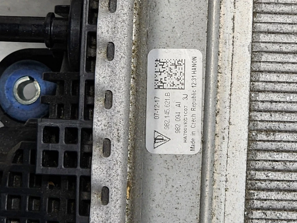 2017 - 2023 PORSCHE 718 BOXSTER 2.0L TURBO INTERCOOLER RADIATOR OEM 982145621B - Image 3 of 4