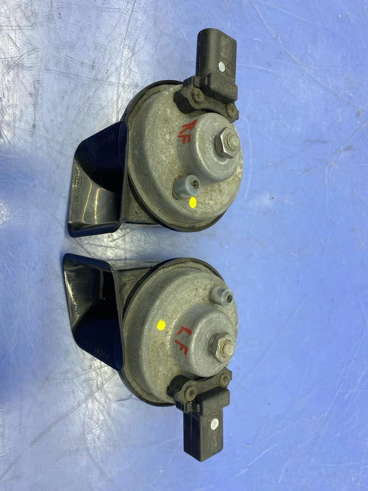 BMW 750 XI 2016-2022 OEM JUEGO DE BOCINAS TONO NOTA ALTA Y BAJA (2) 7342945 7342946 Foto 4 de 4