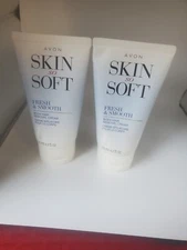 Lot Of 2 Avon Skin So Soft, Fresh & Smooth Body Hair Removal Cream, 4.2oz