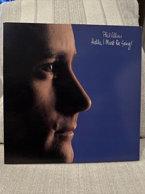 Phil Collins Hello, I Must Be Going 1982 LP Atlantic Records 80035-1 Vinyl USA