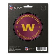 Washington Football Team Logo - Vinyl 3D Sticker