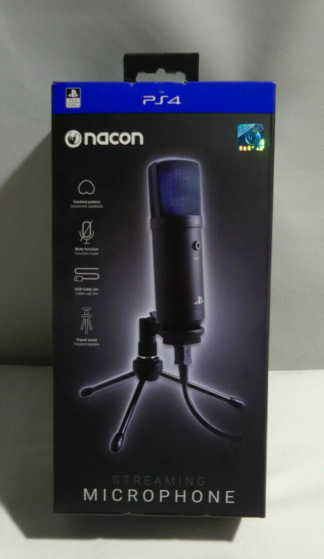 NACON Streaming-mikrofon für Ps4 Streaming Mikrofon schwarz online 