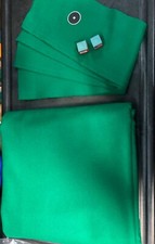 New Premium Pool Table Cloth 9ft Table - Teflon Billiard Felt w/ PRE-CUT RAILS