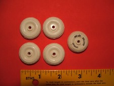 Arcade Hubley Kenton REAL RUBBER Antique Toy Iron Old 1 1/8" tires NOT SILICONE