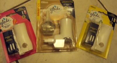 3 x Glade (Brise) electric scented oil Duftstecker + One Touch versch. Düfte MIX