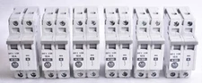 6 Count AB Allen Bradley 10A Circuit Breakers H100 1492-CB1