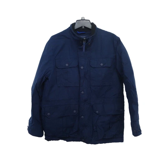 Vineyard Vines Mens Waxed Harbormast Lined Outdoors Hiking Jacket Coat Sz Medium