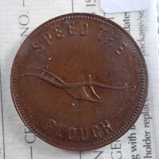 PE-5B1 ICCS MS-60 Halfpenny token Canada PEI Prince Edward Island Breton 917