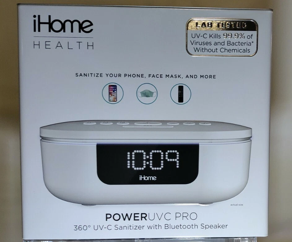 😷 Mantén tu teléfono limpio y seguro con iHome POWER UVC PRO - Clínicamente probado Foto 2 de 4