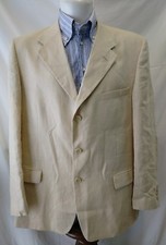 giacca uomo puro lino tessuto  Lanificio Campore puro lino taglia 52