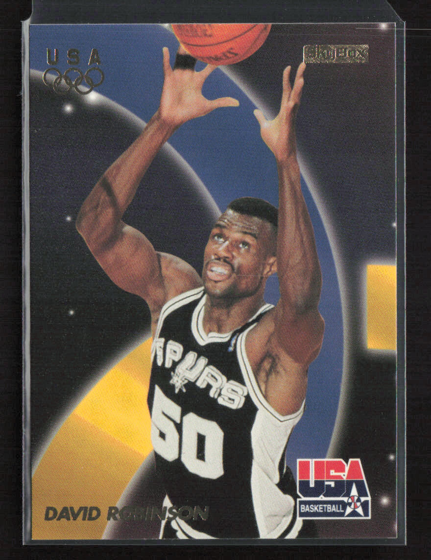 1996 SkyBox USA #8 David Robinson USA