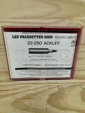 LEE PACESETTER DIES 22-250 ACKLEY