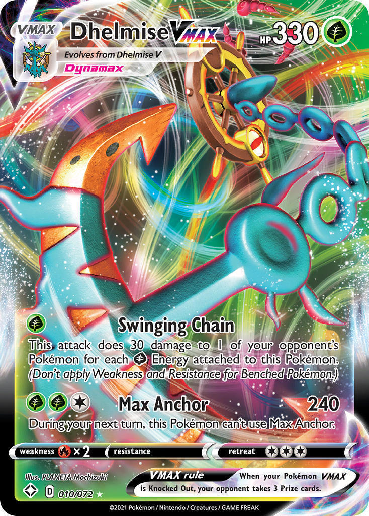 dhelmise pokemon card Dhelmise (019/185) [Sword & Shield: Vivid Voltage] – TokenMTG