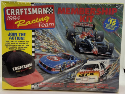 Vintage 1994 Craftsman Racing Team Membership Kit Unopened NOS Indy ...