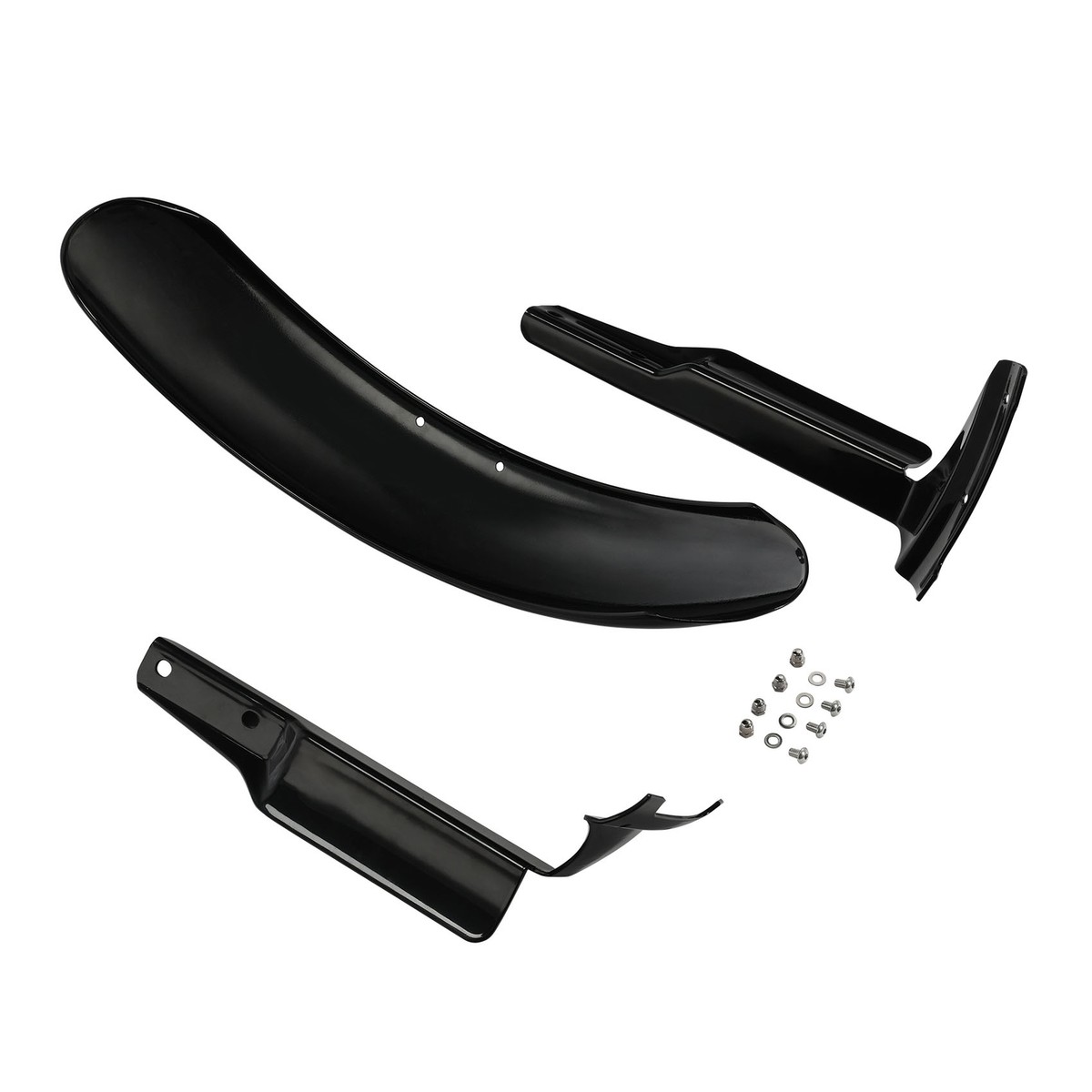 Vivid Black Front Fender Fit For Harley Low Rider S FXLRS 20