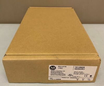 One 1761-L16BBB New 1761L16BBB MicroLogix 1000 Controller Expedited Shipping