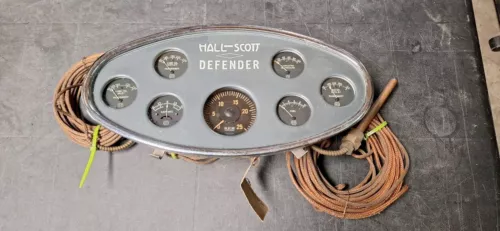 Hall Scott Defender US GAUGE Dash  ROADSTER RACE CAR TROG SCTA MILLER Speedster