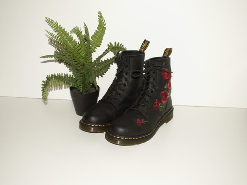 Dr Martens 1460 VONDA Soft Leather Boots Floral Rose UK 6,5 EU 40 US 8,5 (D1241) - Bild 5 von 12